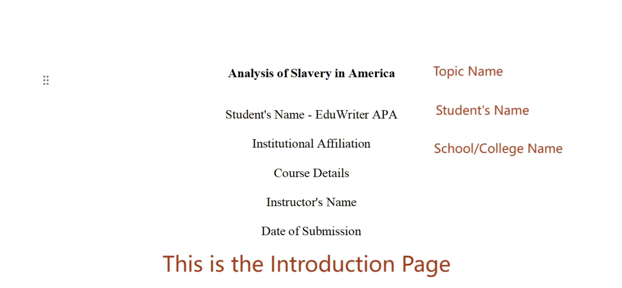 Apa Format Generator